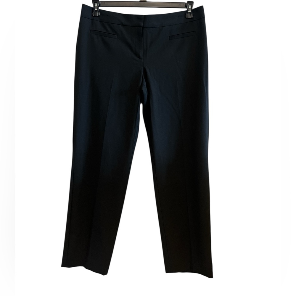 Express Design Studio Editor Women's Black Straight Ankle Pants Size 10